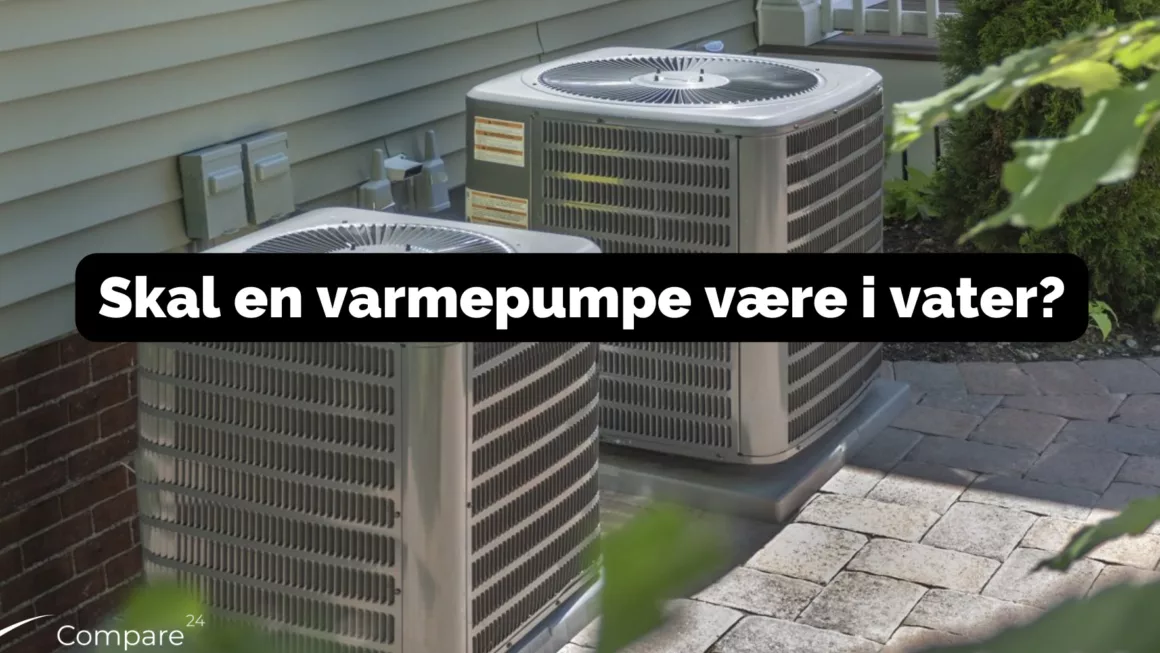 Skal en varmepumpe være i vater?