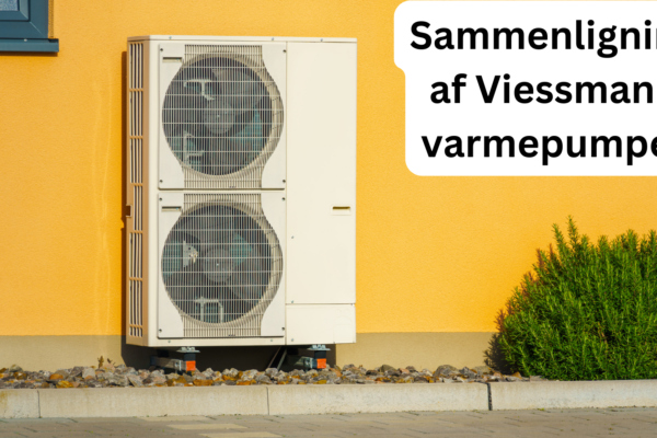 Sammenligning af Viessmann varmepumper
