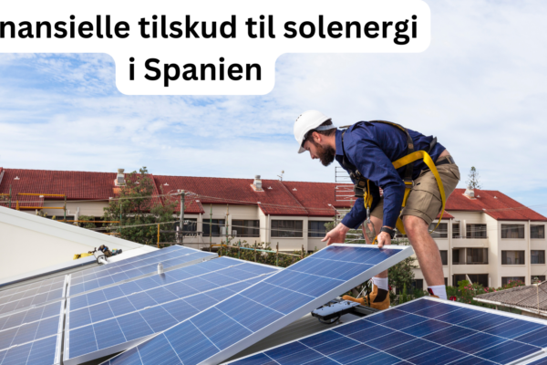 Finansielle tilskud til solenergi i Spanien